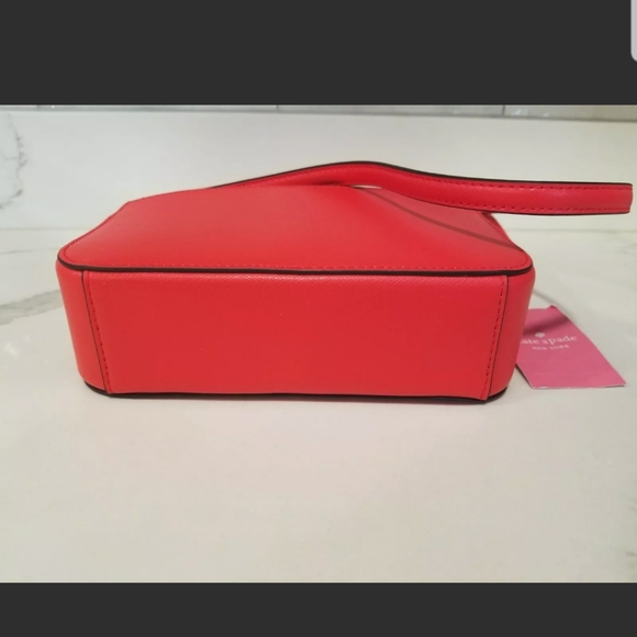 NWT! Kate Spade Gazpacho Red/Orange Mini Camera Crossbody Bag - Picture 10 of 14